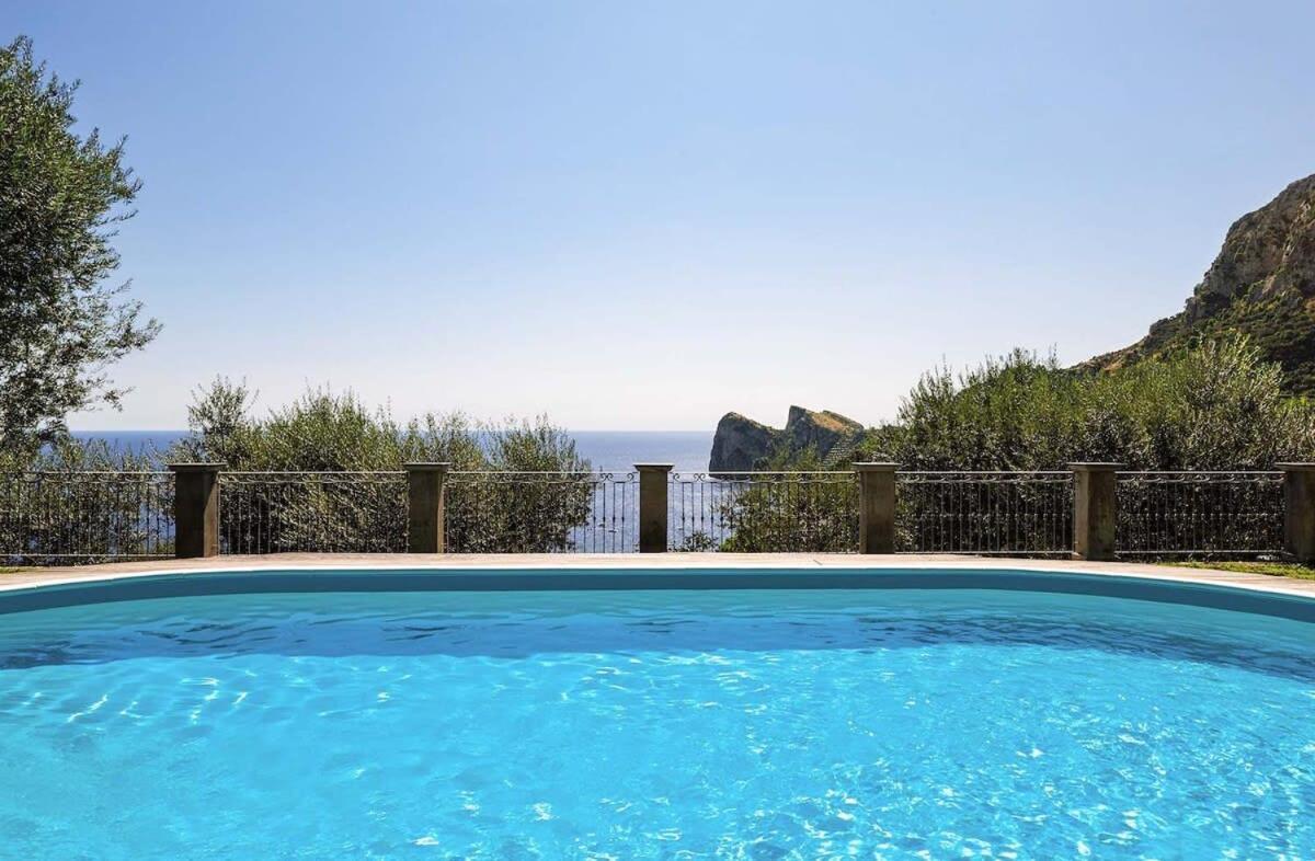 マッサ・ルブレンセ Relais Mamma Mia Sea Views Pool & Terracesヴィラ エクステリア 写真